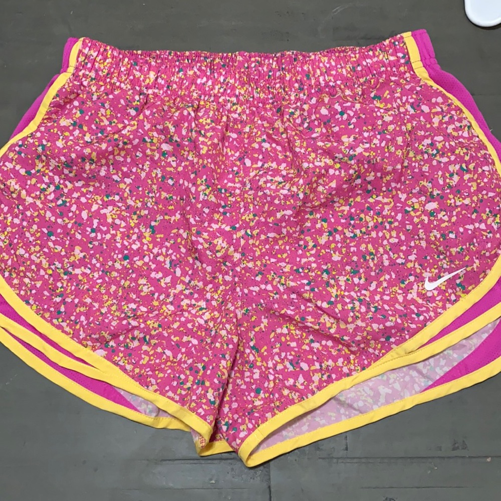 Nike pink shorts